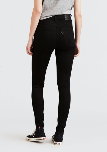 Levi Strauss D-Jeans 2279100520 52 | MILE HIGH SUPER SKINNY BLACK GALAXY
